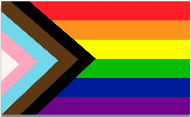Progress Pride flag
