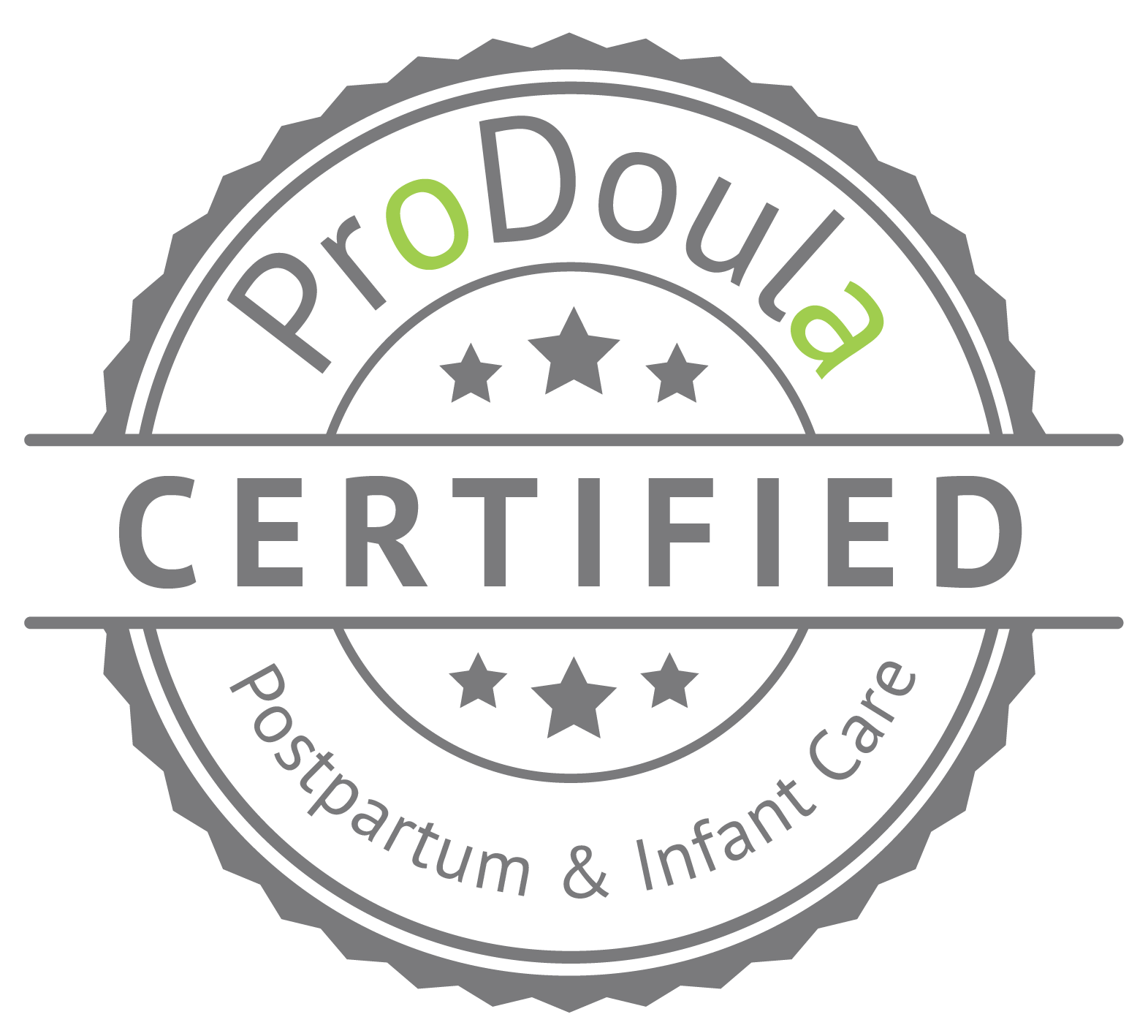 ProDoula Certified badge
